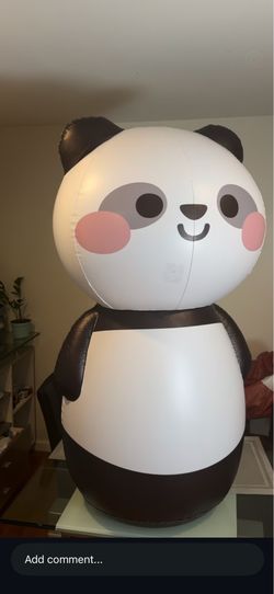 Panda punchdoll 4ft tall  (new)