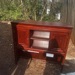 Upholster storage and tv stand