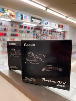 Canon g7x mark III