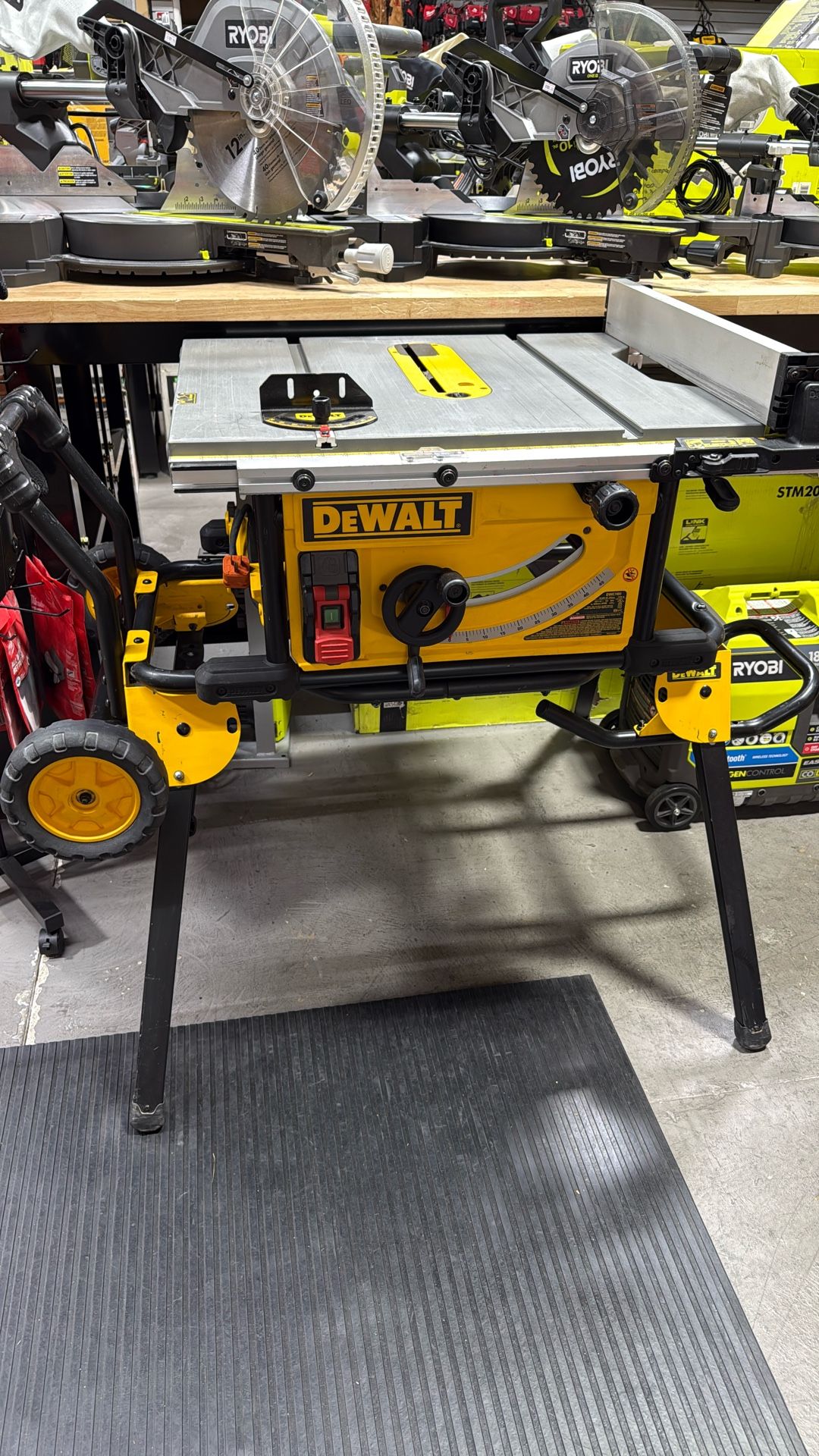 Dewalt 7491 Table Saw With Stand 10inch 32in Rip