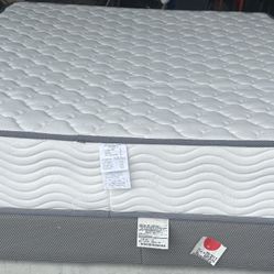 Full Size Mattress Set Box Spring & Bed Frame Optional 