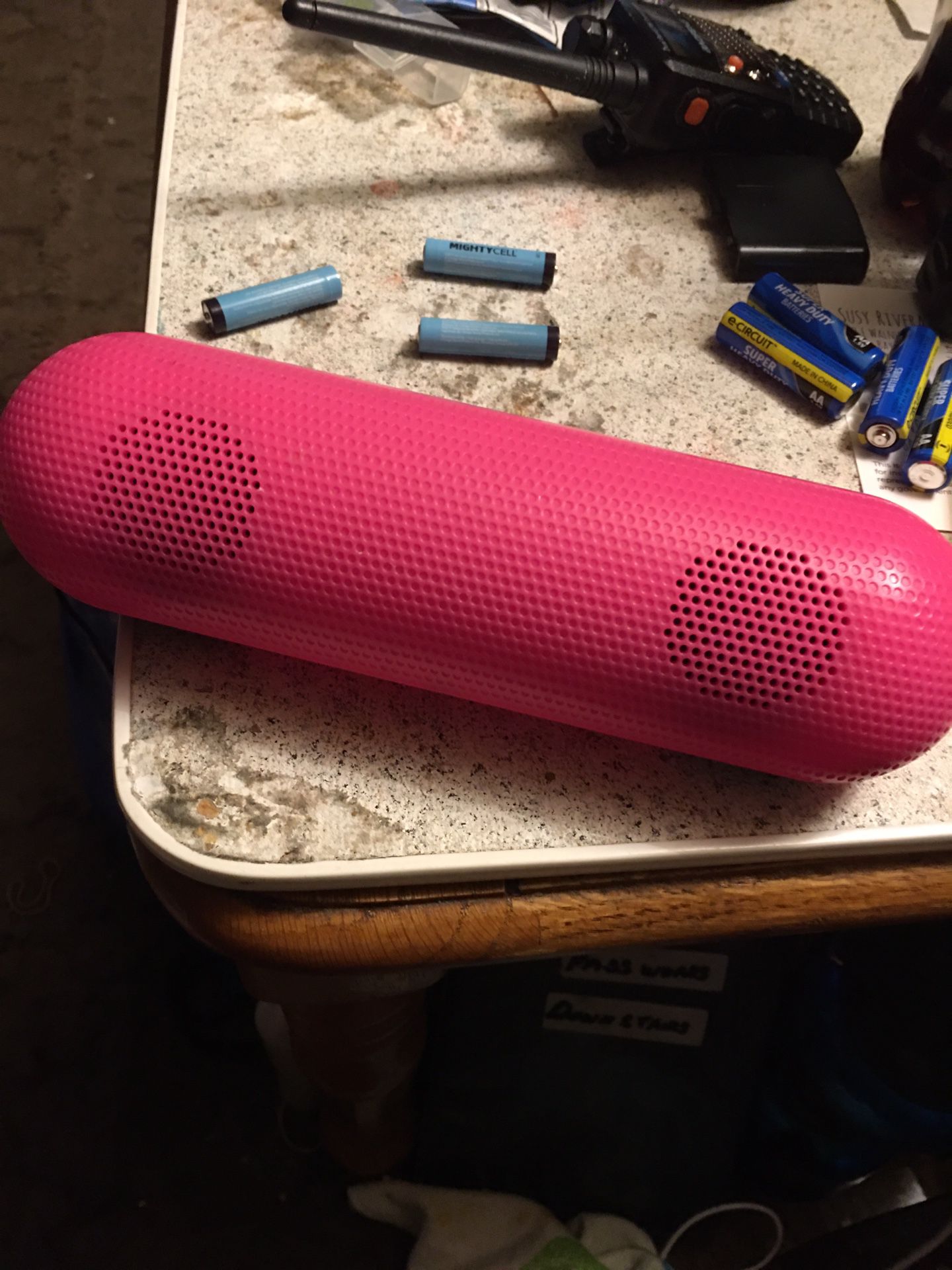 Hot Pink Amplified Speaker
