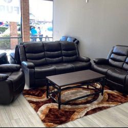 NEW RECLINING SECTIONAL SOFA AND LOVESEAT BEDROOM FURNITURE MATTRESS AND BED INCLUDING MORE 