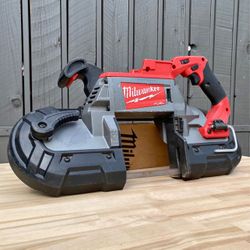 Milwaukee M18 FUEL 18V Lithium-Ion Brushless Cordless Deep Cut Dual-Trigger Band Saw