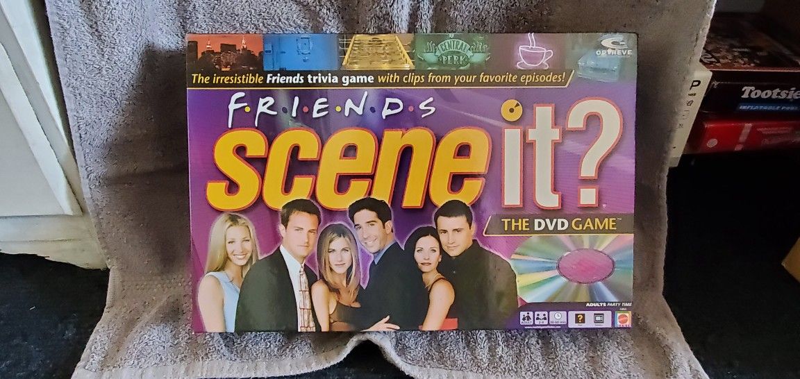 Friends Scene It DVD Board Game