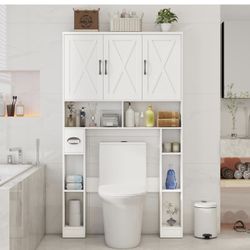 Over the Toilet Storage Cabinet 