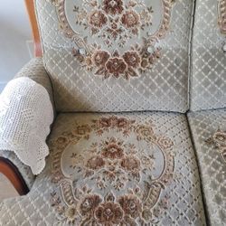 Set Of 3 French Sofas Vintage 