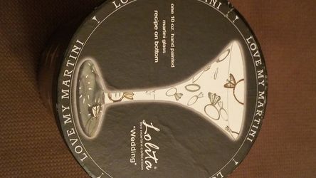 Lolita Wedding Tini Martini Glass
