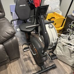 JEEKEE Recumbent Exercise Bike for Seniors,Stationary Bikes