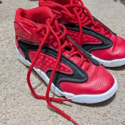 Red Jordans Size 7