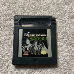 WWF Wrestlemania 2000 Gameboy 