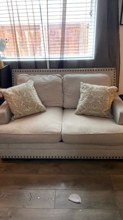 White couch