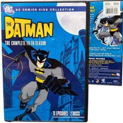The Batman: The Complete Fifth Season (DVD, 2008, 2-Disc Set, DC Comics Coll)