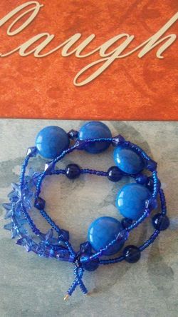 Handmade Colon Cancer Awareness Bracelet