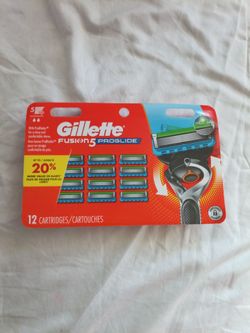 Gillette Fusion5 ProGlide Razor Cartridges 12-Pack