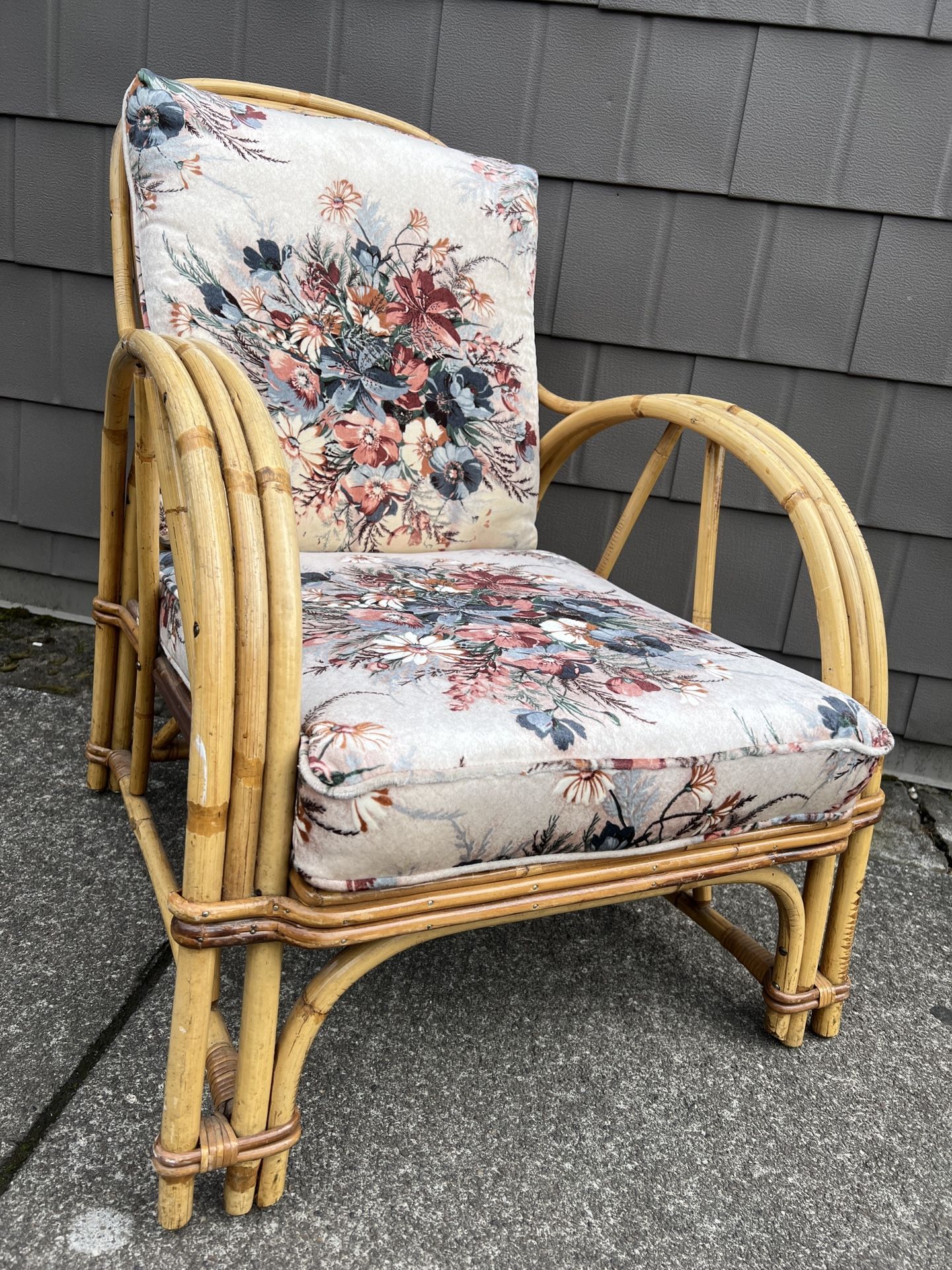 Vintage Rattan Chair 