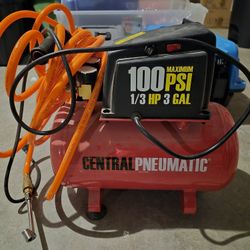 Central Pneumatic 3 Gallon Air Compressor 