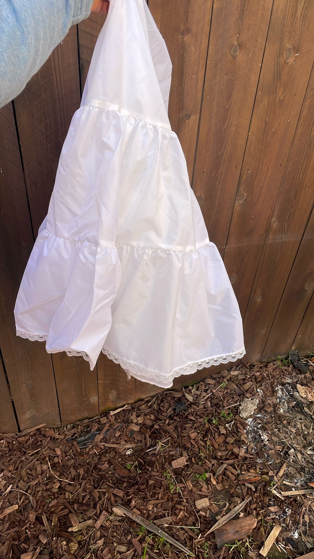 Size 4 Brand New Tea Length petticoat, Davids Bridal