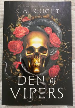 Sprayed Edges Den of Vipers by K.A. Knight