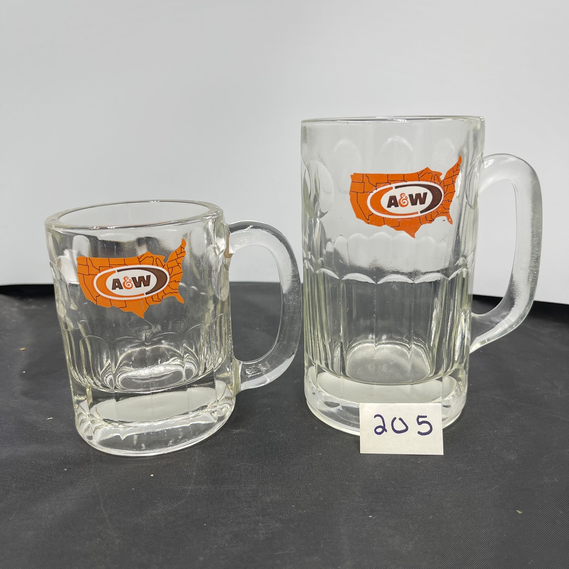 2 A&W 1970’s Mugs