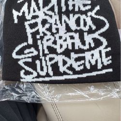 GIRBAUD X SUPREME Collab Beanie If You Know You Know $100