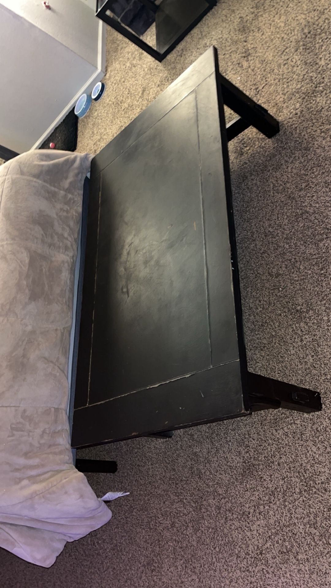 Heavy Wood Coffee Table 