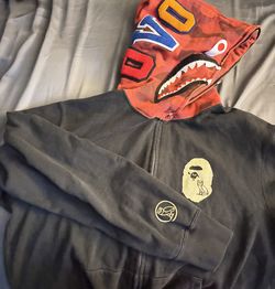 OVO X Bape full zip up hoodie
