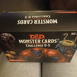 Dungeons And Dragons Monster Cards & DRUID/BARD