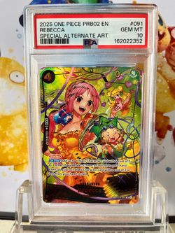 PSA 10 One Piece SP Rebecca PRB-02 Special Art