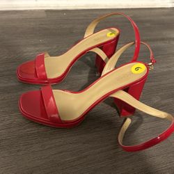 Micheal Kors, Red heels, size 9 