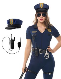 Spooktacular Creations Women Police Costume