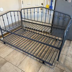 Twin Size Daybed And. Trundle Frame