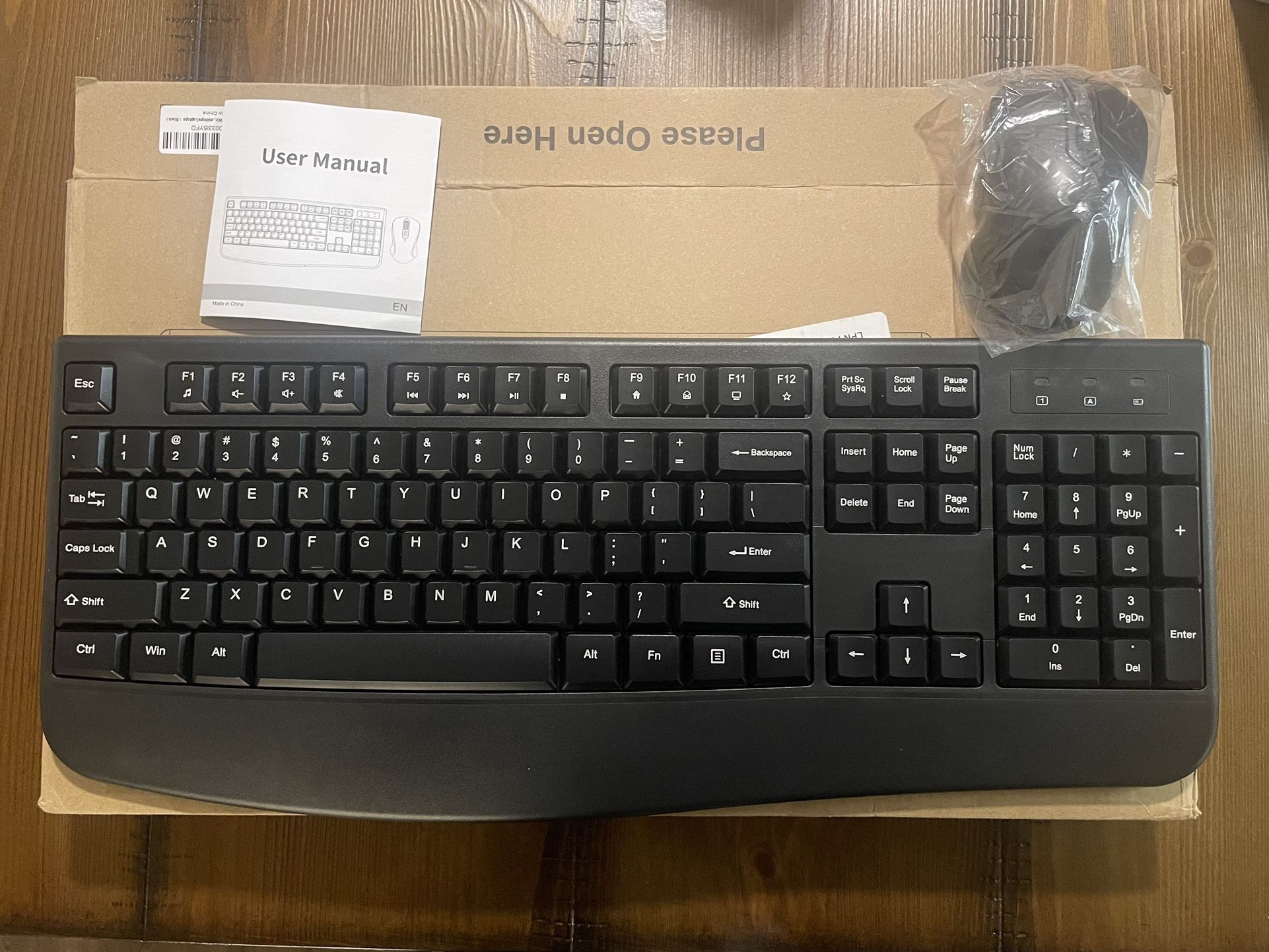 Wireless Keyboard and Mouse Set (NEW)