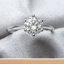 Sterling silver Engagement and wedding rings