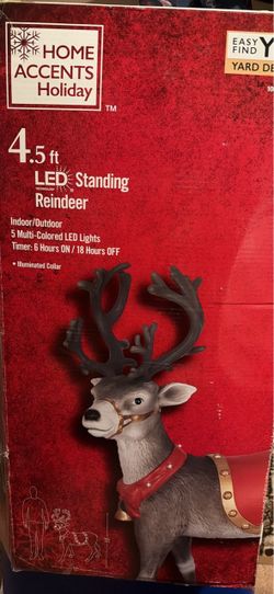 4.5 ft Reindeers
