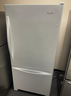 Energy Efficient Whirlpool Bottom Freezer - White