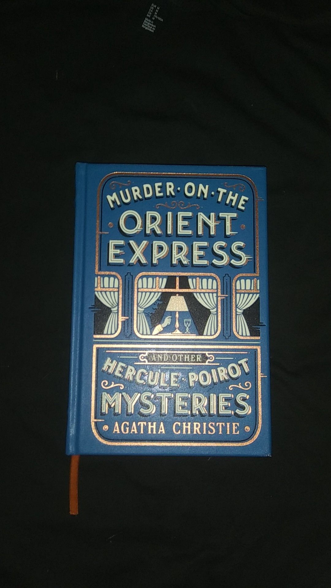 Murder on the Orient Express and Other Hercule Poirot Mysteries Hardcover Book