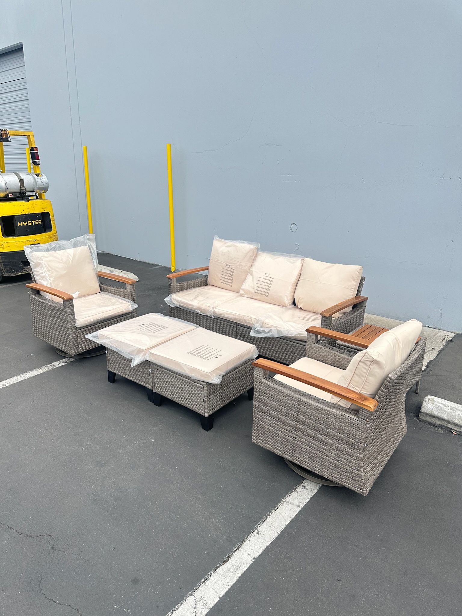 6pc Outdoor Patio Furniture Set