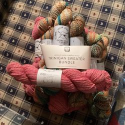 14-Skein Spincycle Trinigan Sweater Bundle 150 Yards 100% Fine Wool Skeins Yarn