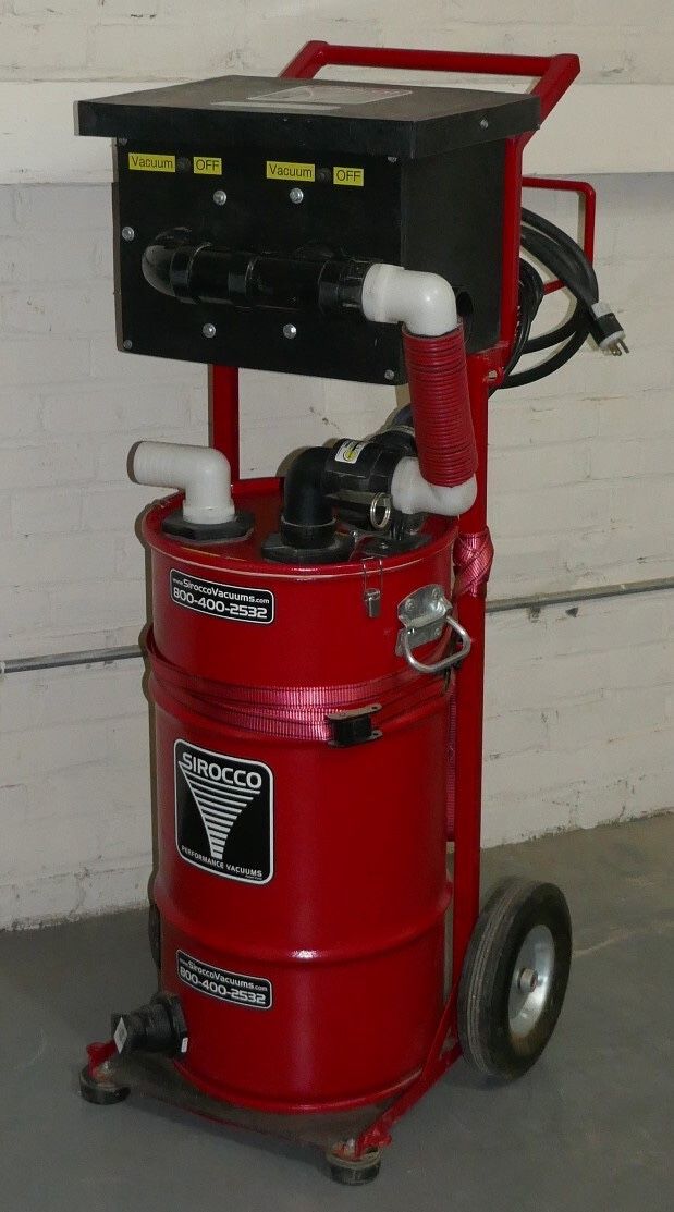 Sirocco Industrial Wet/Dry Vacuum – Heavy Duty Commercial Cleaner