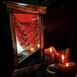 Gothic Guillotine Vanity Mirror
