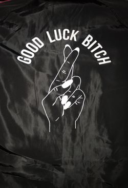 Married to the Mob windbreaker jacket