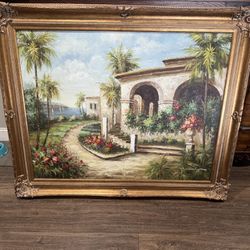 Large Oil Painting Hand Painted
