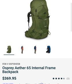 Camping bag