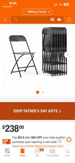 10 Black Metal Chairs