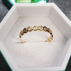 Gold Heart Ring