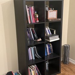 Dark Wood Book shelf