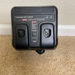 Craftsman Dual Port 1 Hr Fast Battery Charger 7.2v-24v Model (contact info removed)30  