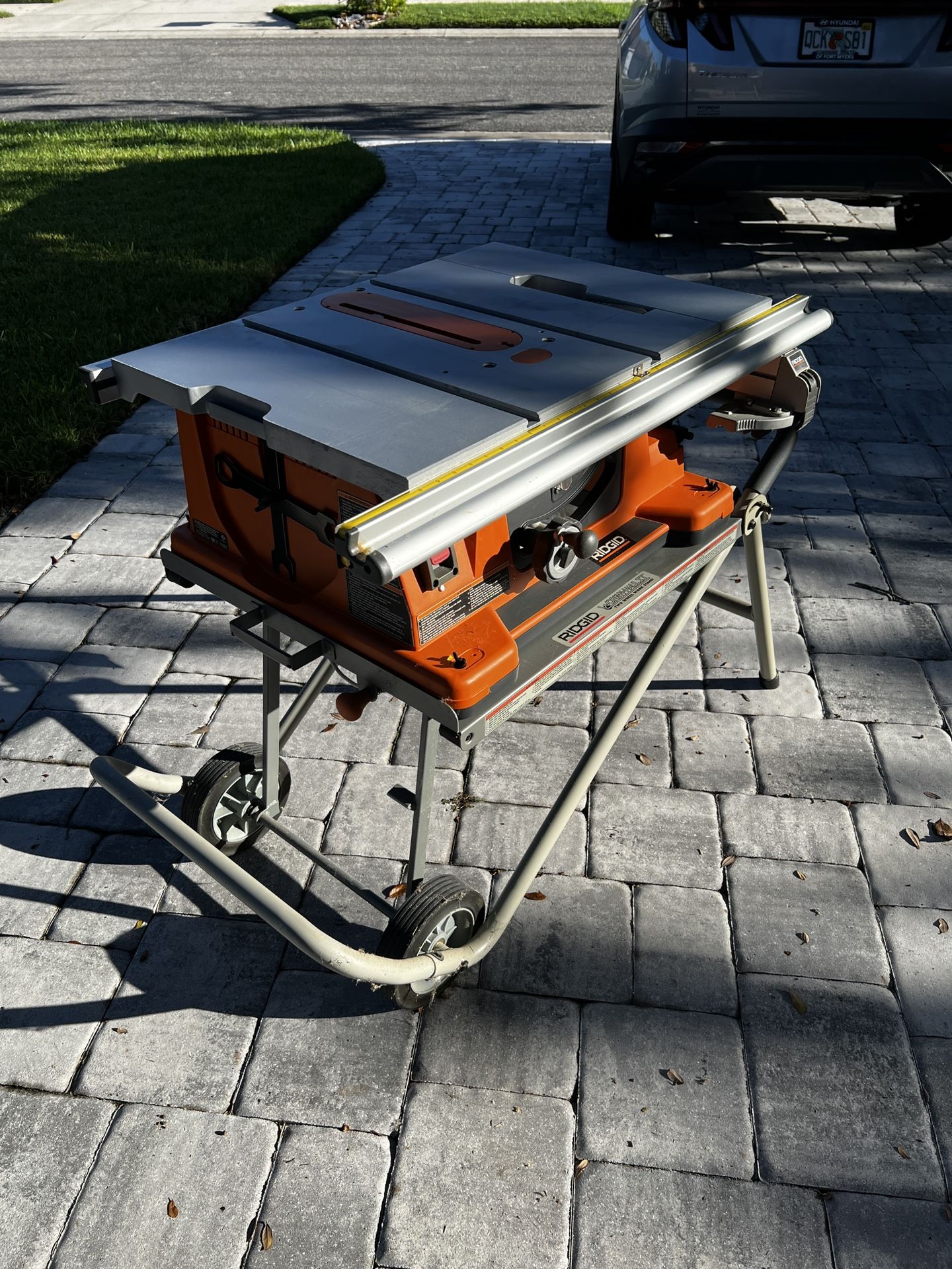 Table saw 10 Inch, Rigid