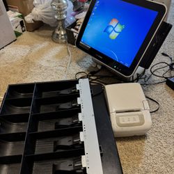 POS system With Cash Register And Printer